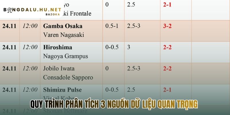 Bốn nguồn dữ liệu nền tảng cho mọi dự đoán thành công